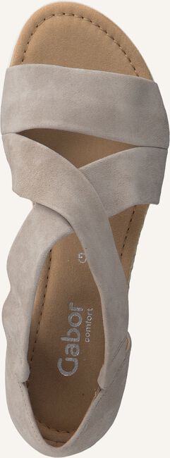 Grijze GABOR Platte sandalen 711.1 Grijze GABOR Platte sandalen 711.1 - large