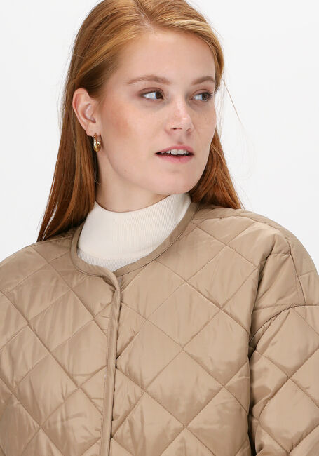 Zand CO'COUTURE Gewatteerde jas MANDALINA QUILT COAT - large