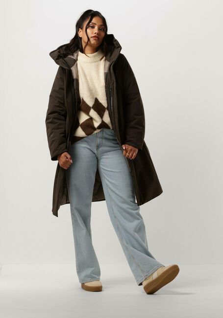 Donkergroene KRAKATAU Parka's 123200064 - large