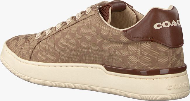 Camel COACH ADB SIG JACQUARD LOW TOP Lage sneakers - large