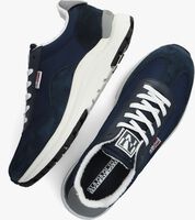 Blauwe NAPAPIJRI WILLET Lage sneakers - medium