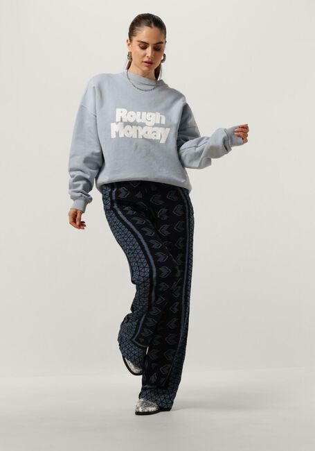 Lichtblauwe ROUGH STUDIOS Sweater ROUGH MONDAY SWEATER - large