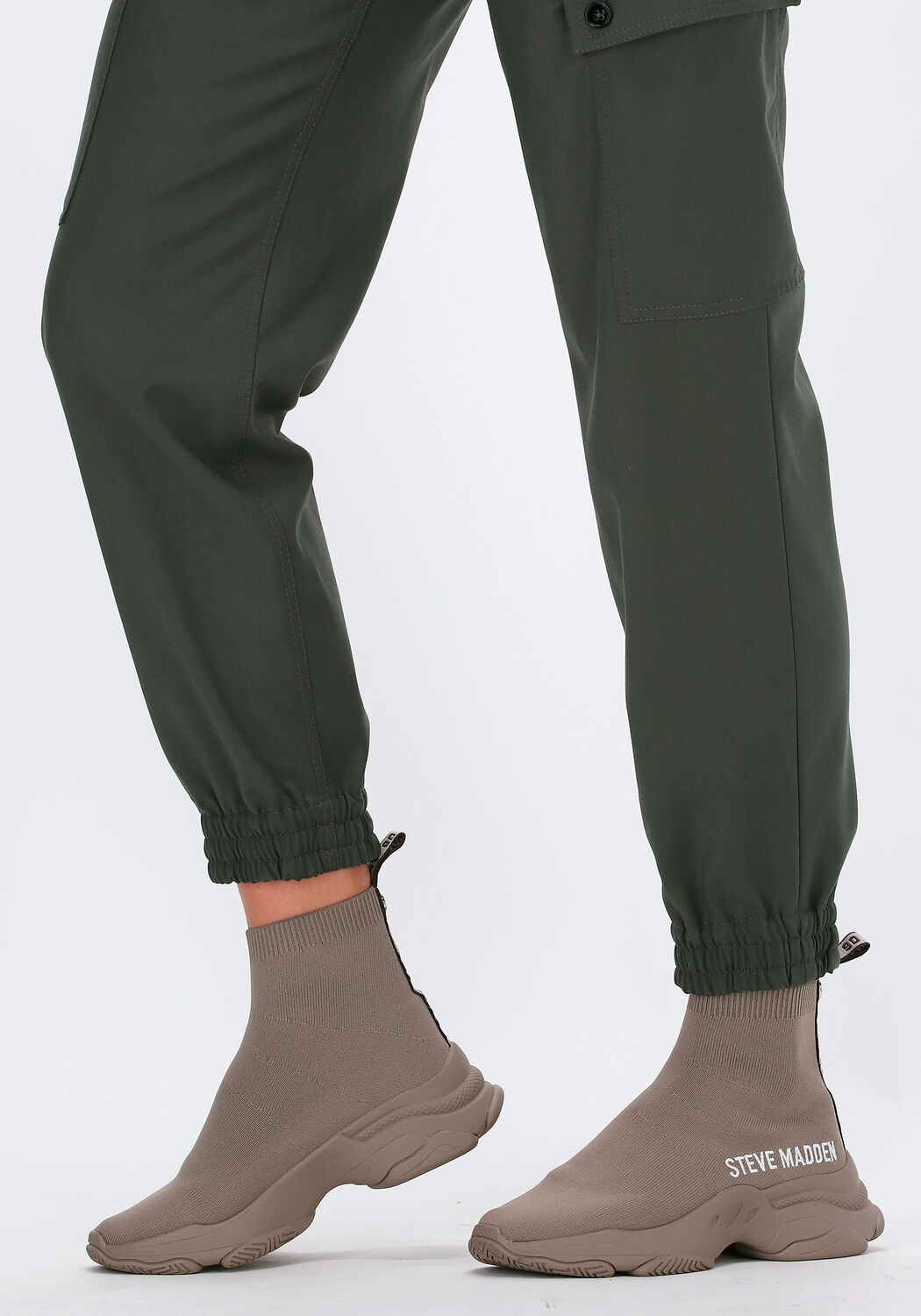 Taupe STEVE MADDEN MASTER Hoge sneaker | Omoda