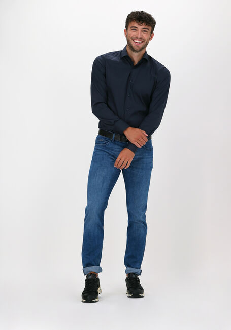 Donkerblauwe BOSS BLACK Klassiek overhemd P-HANK-SPREAD-214 10151300 01 - large