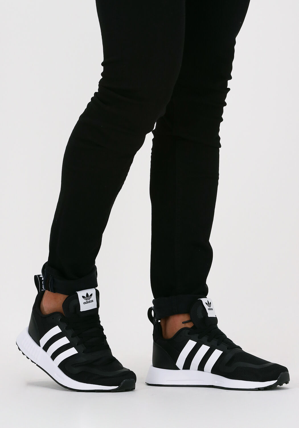 zwarte adidas lage sneakers multix