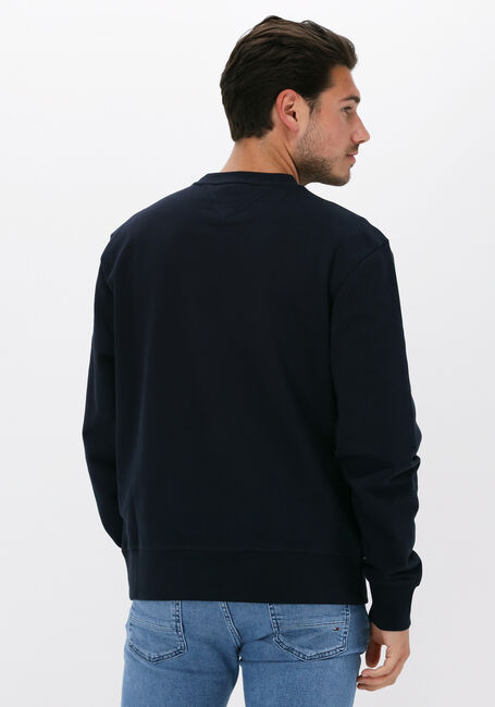 Donkerblauwe TOMMY HILFIGER Sweater ICON INSERT CREWNECK - large