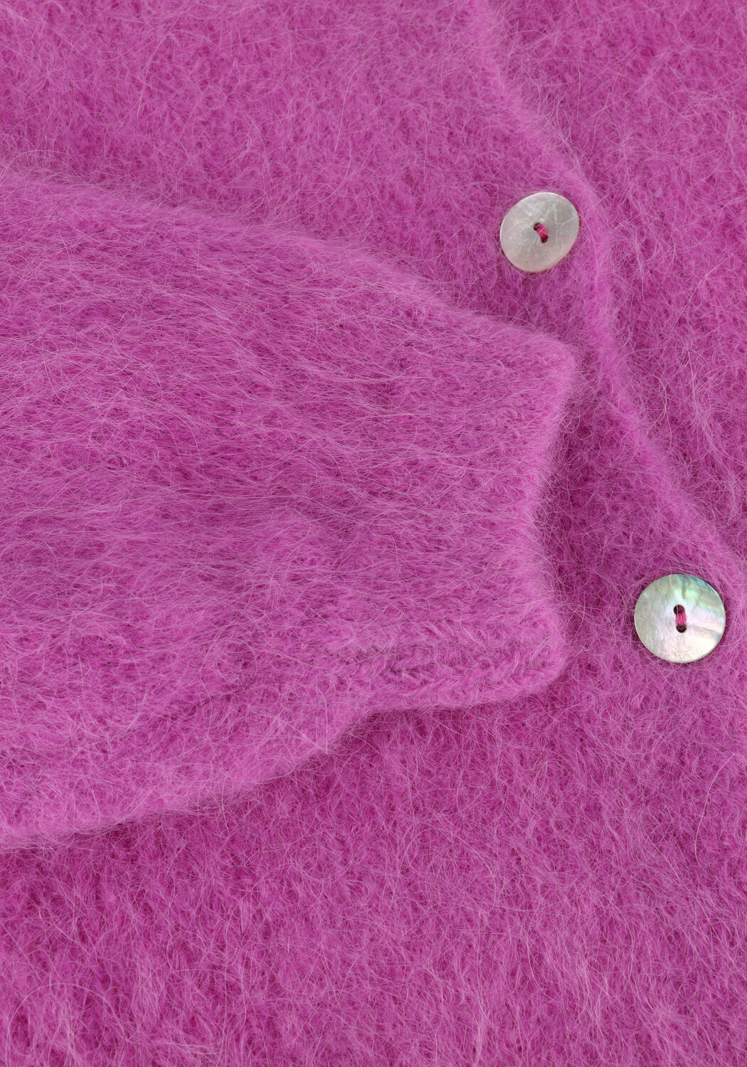 Paarse AMERICAN DREAMS Vest SUSAN ALPACA CARDIGAN - large