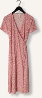 Lichtroze OBJECT Midi jurk OBJEMA ELISE S/S LONG WRAP DRESS Lichtroze OBJECT Midi jurk OBJEMA ELISE S/S LONG WRAP DRESS - medium