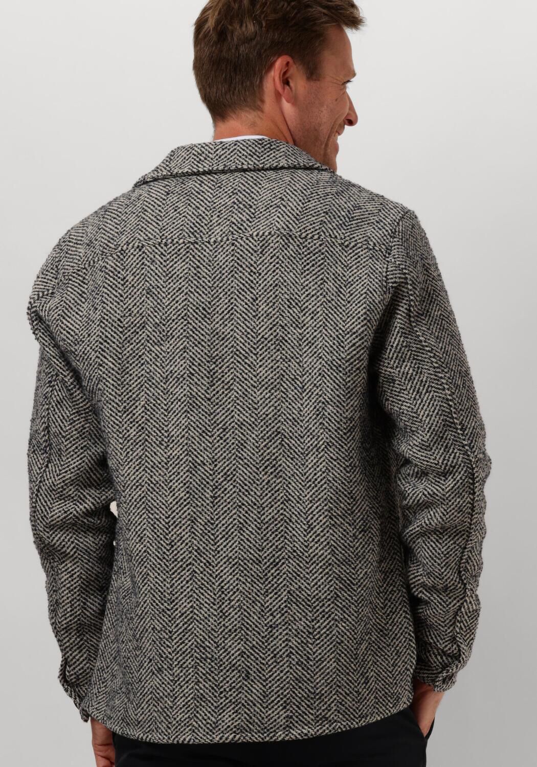 PROFUOMO Heren Overshirts Overshirt Herr. Blauw