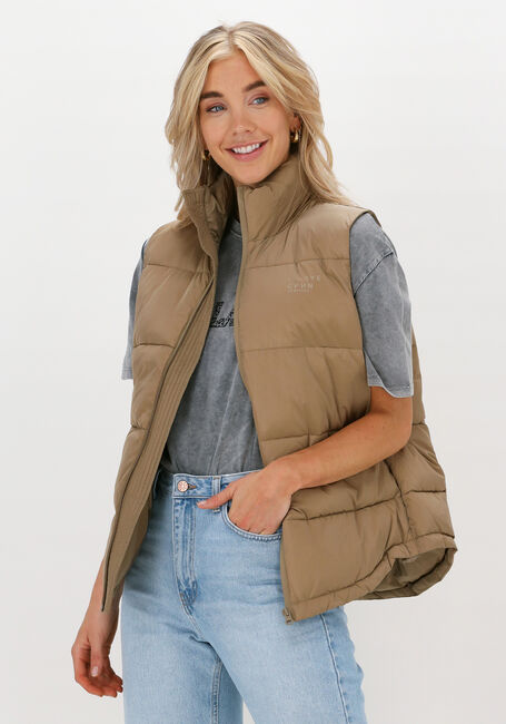 Beige ENVII Bodywarmer ENMONTEL VEST 6847 - large