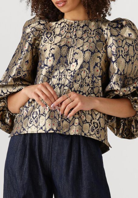 Goudkleurig BY-BAR Blouses ZASU FESTIVE BLOUSE - large