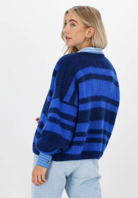Blauwe LEON & HARPER Vest NIGNA MMP01 PLAIN - large