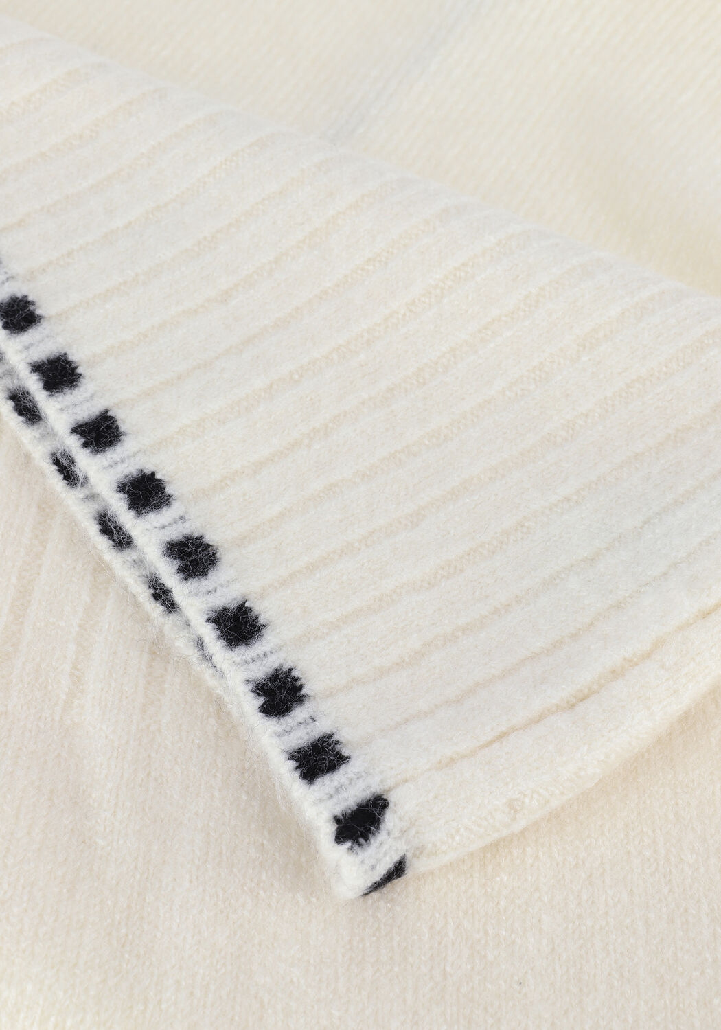 Gebroken wit NA-KD Coltrui HIGH NECK KNITTED SWEATER - large