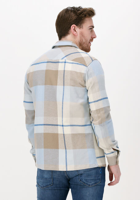 Blauwe KULTIVATE Overshirt ST CHECKERZ - large