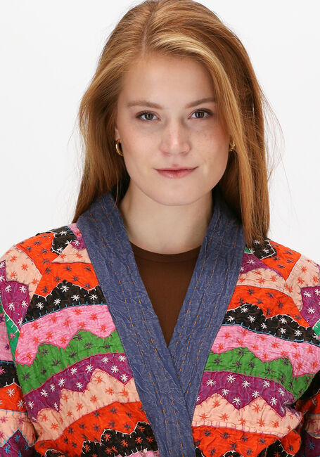 Multi SISSEL EDELBO Kimono MARRAKESH MULTI PATCH WORK JAC - large