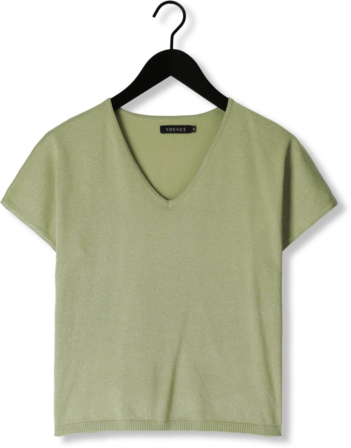 YDENCE Dames Tops & T-shirts Knitted Top Sammy Groen