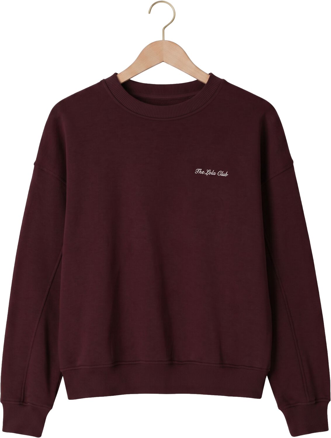 THE LOLA CLUB Dames Truien & Vesten Yara Sweater Bordeaux