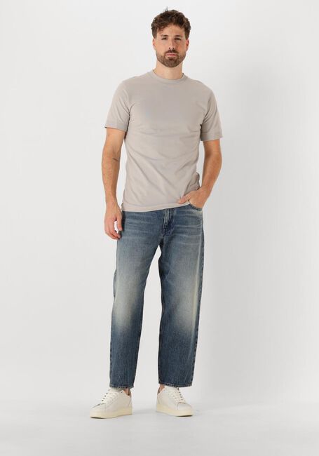 Lichtgrijze DRYKORN T-shirt ANTON 520062 - large