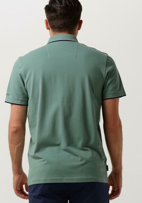 Blauwe PME LEGEND Polo SHORT SLEEVE POLO STRETCH PIQUE PACKAGE - large