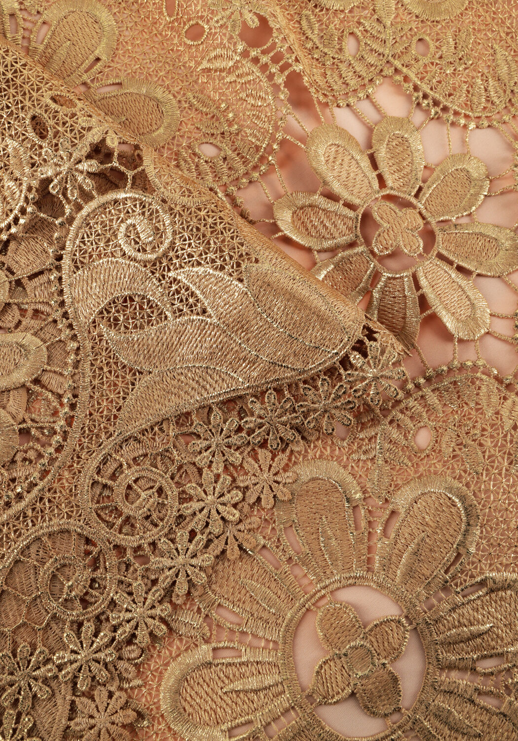 Gouden ANA ALCAZAR Mini jurk 041719-3787 - large