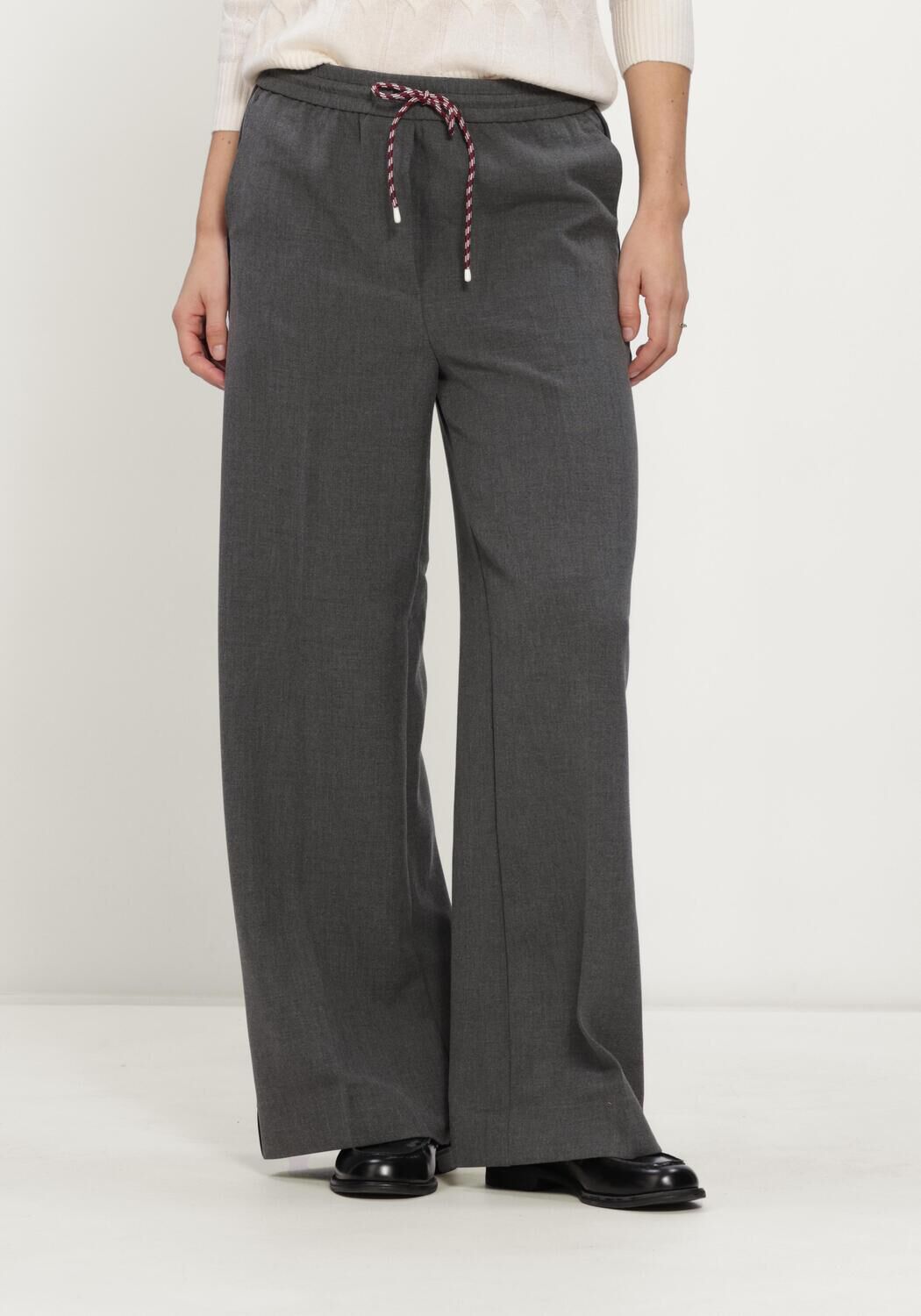 Donkergrijze TOMMY HILFIGER Straight leg jeans RWB PUNTO WIDE LEG PULL ON - large