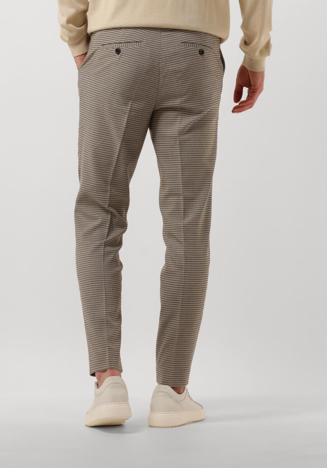 SCOTCH & SODA Heren Broeken Irving Classic Yarn-dyed Chino Taupe