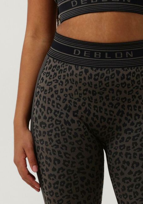 Zwarte DEBLON SPORTS Legging JISKA SEAMLESS LEGGINGS - large