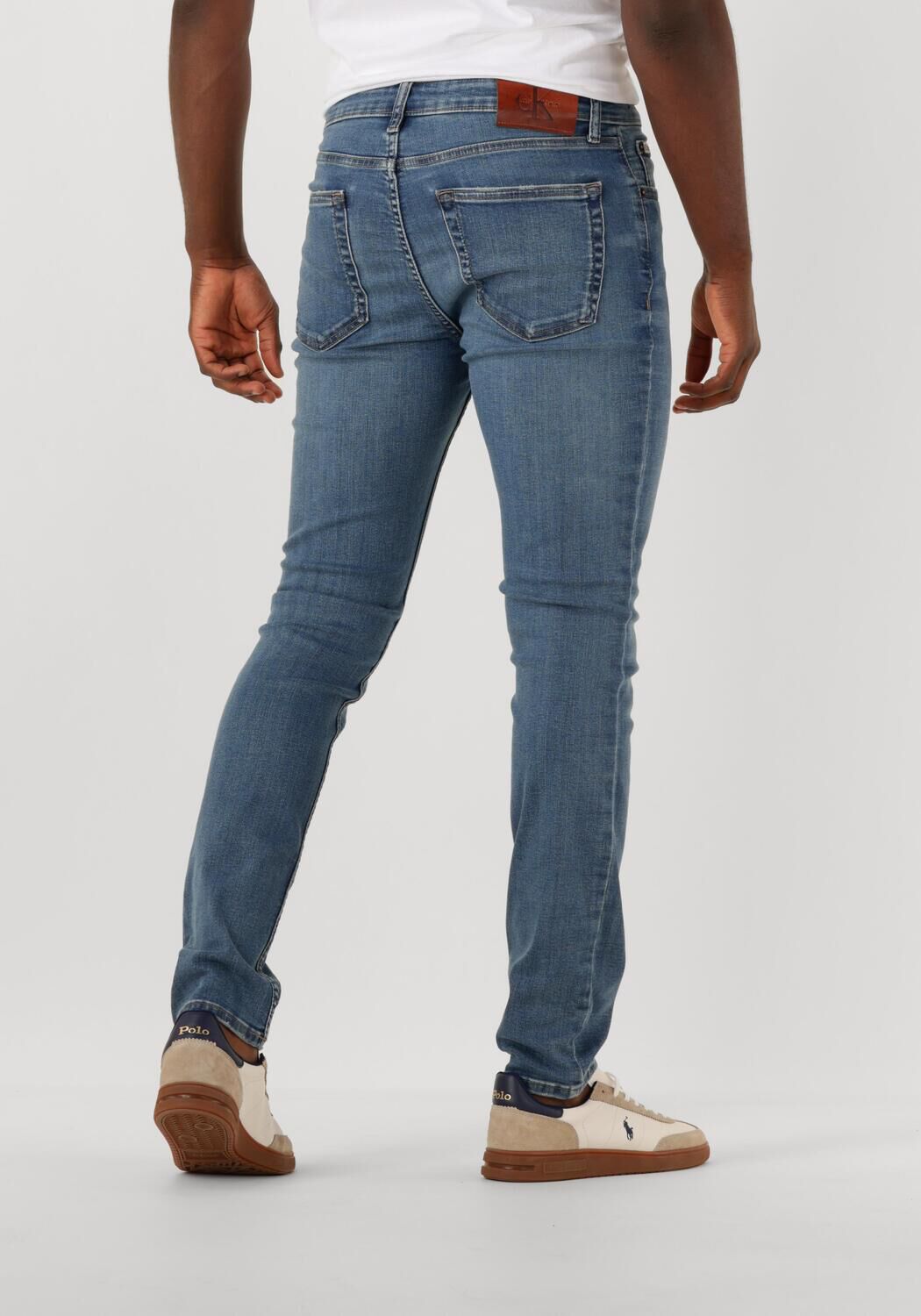 CALVIN KLEIN Heren Jeans Skinny Canyon Blue Jean Regen Blauw