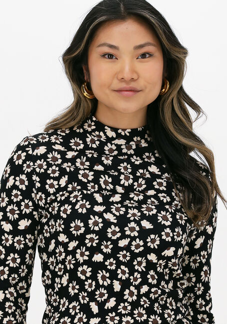 Bruine CATWALK JUNKIE Top LS SUNFLOWERS - large