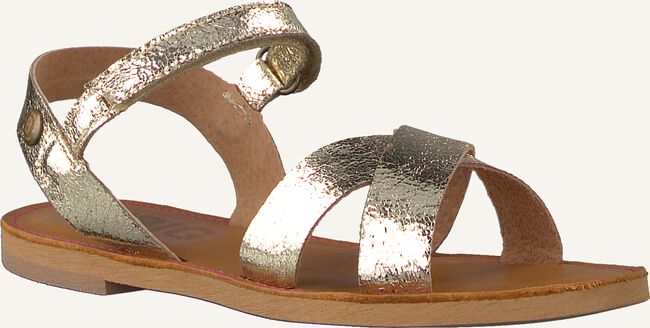 Gouden LE BIG Platte sandalen NOX SANDAL Gouden LE BIG Platte sandalen NOX SANDAL - large