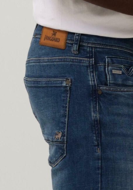 Blauwe VANGUARD Slim fit jeans V12 RIDER - large