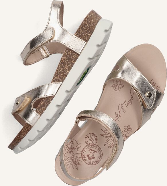 Gouden PANAMA JACK Platte sandalen SULIA Gouden PANAMA JACK Platte sandalen SULIA - large