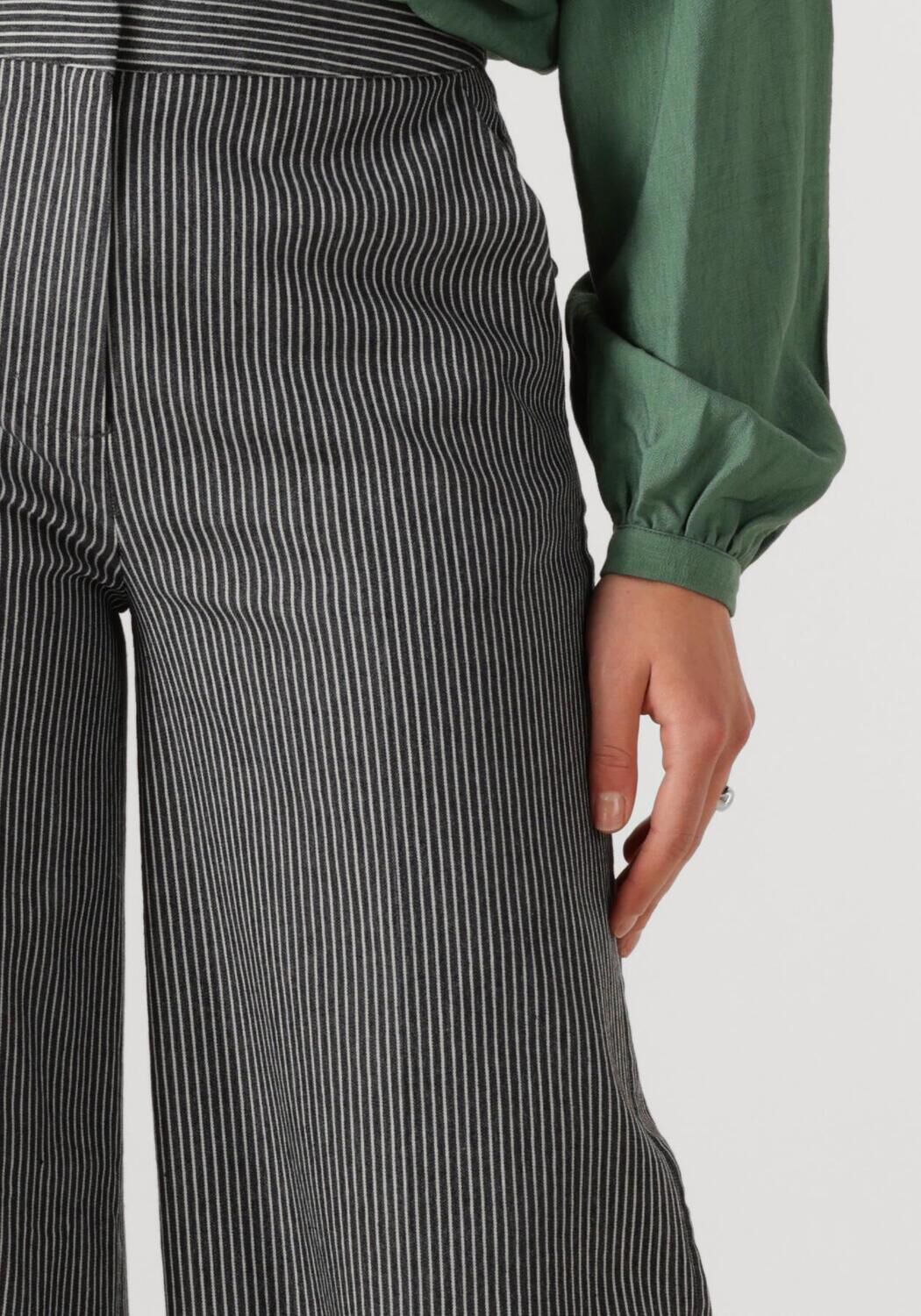 ANOTHER LABEL Dames Broeken Moore Wide Pants Wit