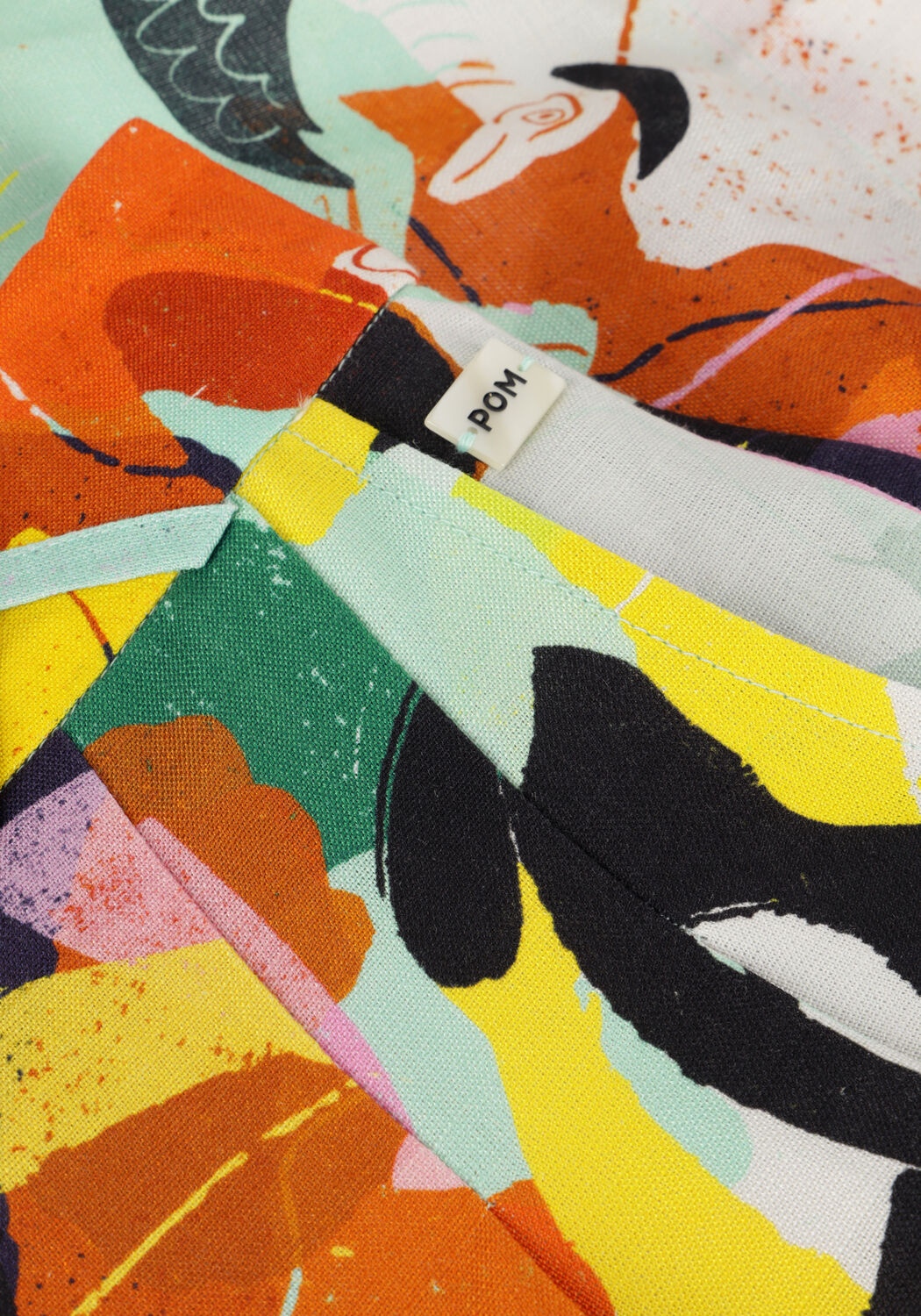 Multi POM AMSTERDAM Korte broek PARADISE LINEN SHORT - large