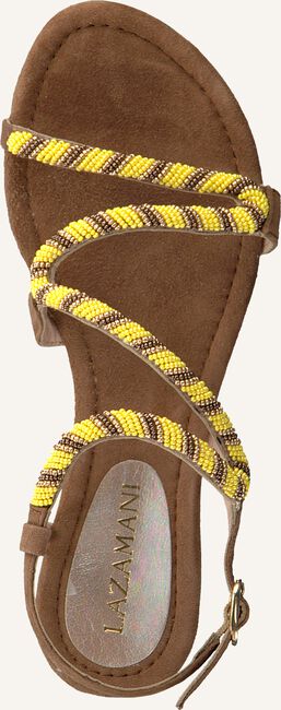 Gele LAZAMANI Platte sandalen 85.268 Gele LAZAMANI Platte sandalen 85.268 - large