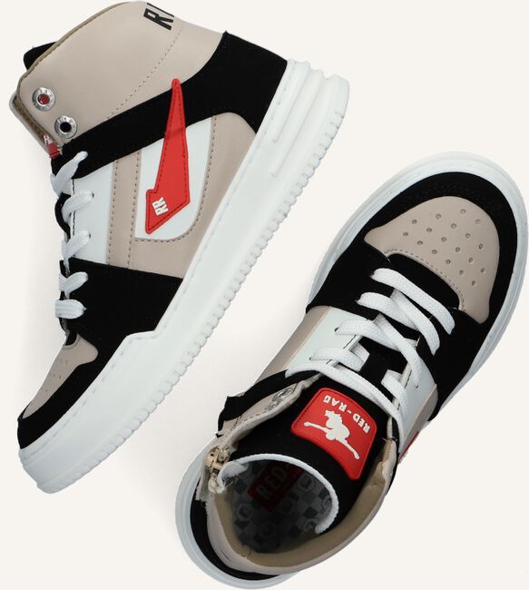 Taupe RED-RAG Hoge sneakers 13575 Taupe RED-RAG Hoge sneakers 13575 - large