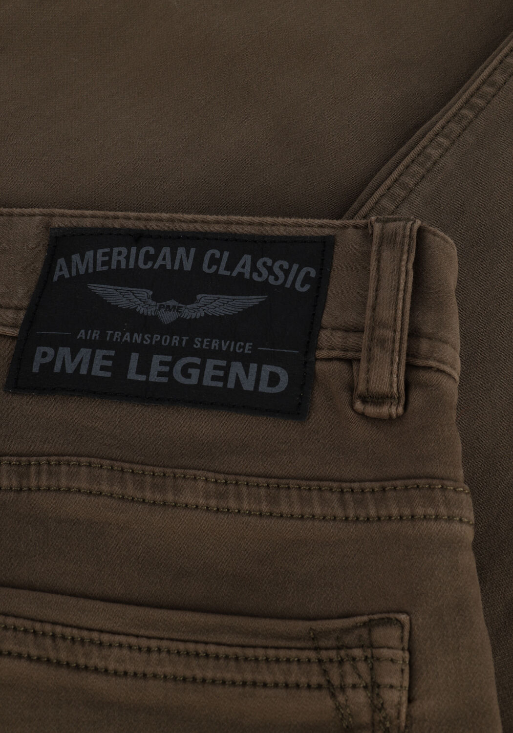 Groene PME LEGEND Slim fit jeans TAILWHEEL COLORED SWEAT - large