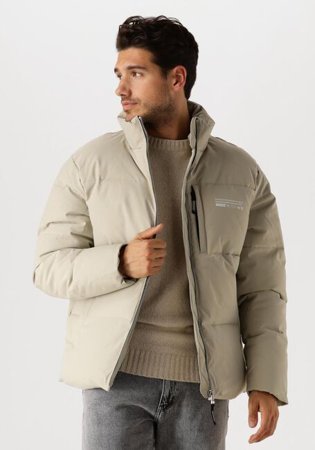 Beige WOODBIRD Gewatteerde jas WBDAPPER PUFF JACKET - large