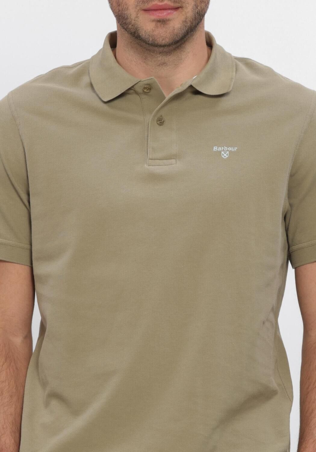 Groene BARBOUR Polo LIGHTWEIGHT SPORTS POLO SHIRT - large