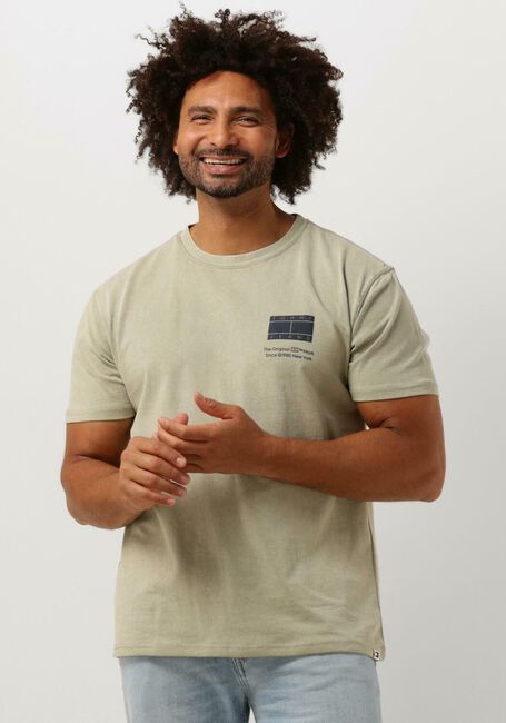 Groene TOMMY JEANS T-shirt TJM REG ESSENTIAL CB FLAG TEE - large