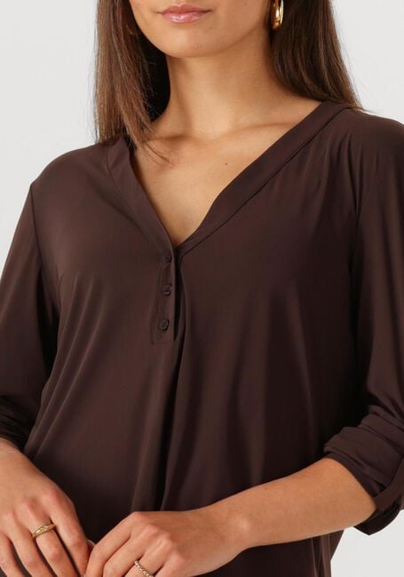 Bruine STUDIO ANNELOES Blouses EVI BLOUSE - large