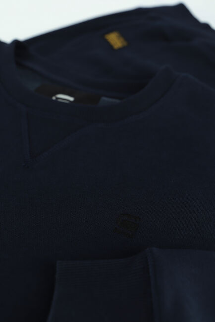 Donkerblauwe G-STAR RAW Sweater C235 - PACIOR SWEAT R - large