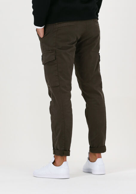 Groene CALVIN KLEIN Cargobroeken SKINNY WASHED CARGO PANT - large