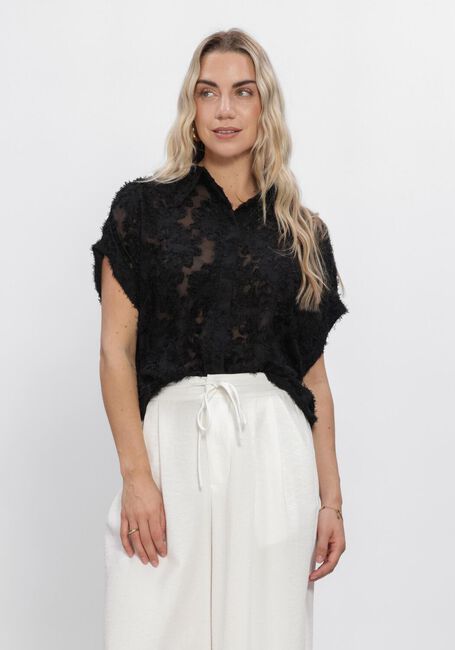 Zwarte ROUGE EDIT Blouses ROUKYOTO S/S SHIRT - large