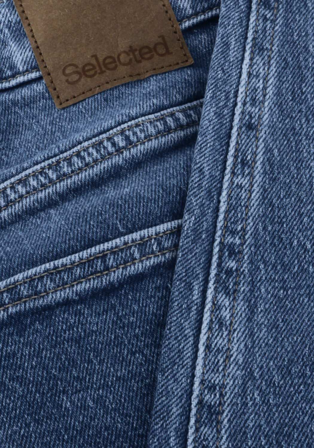 Blauwe SELECTED MEN Straight leg jeans SLH109-REG TAPERED BEN KORI JEANS NOOS - large