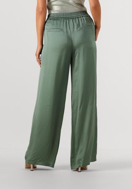 Groene SUMMUM Broeken TROUSERS HEAVY SILKY TOUCH - large