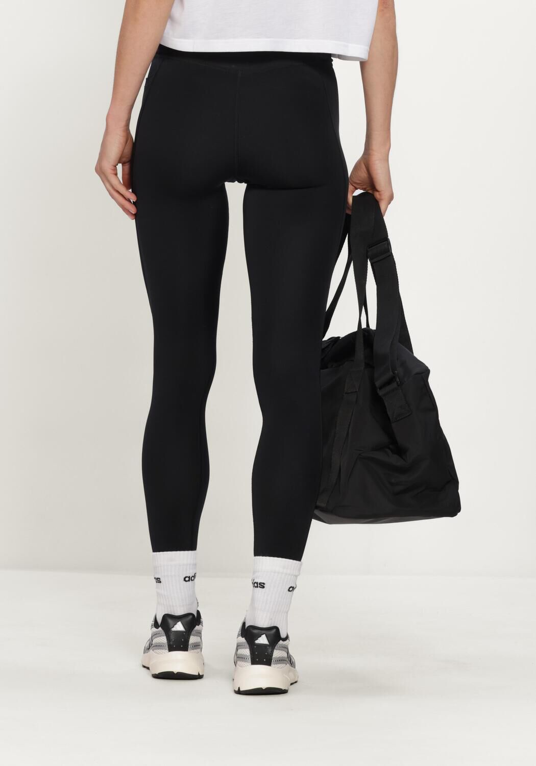 Zwarte ADIDAS Legging OPT ESS ST 1/1 - large