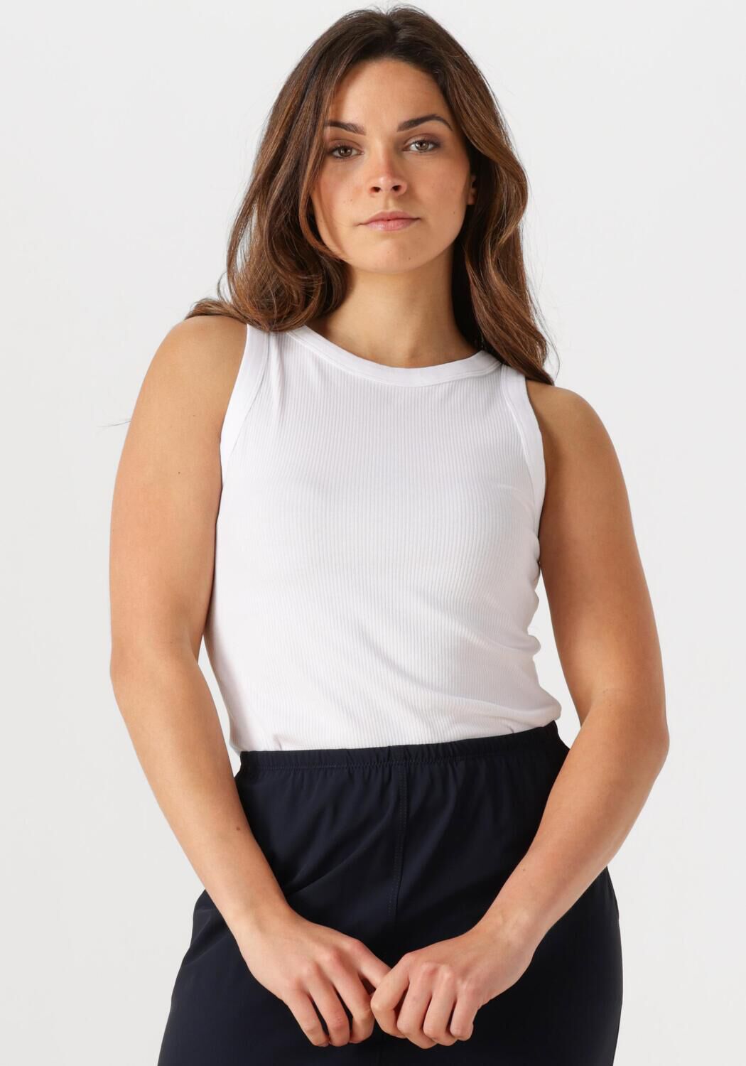 PENN & INK Dames Tops & T-shirts Singlet Wit