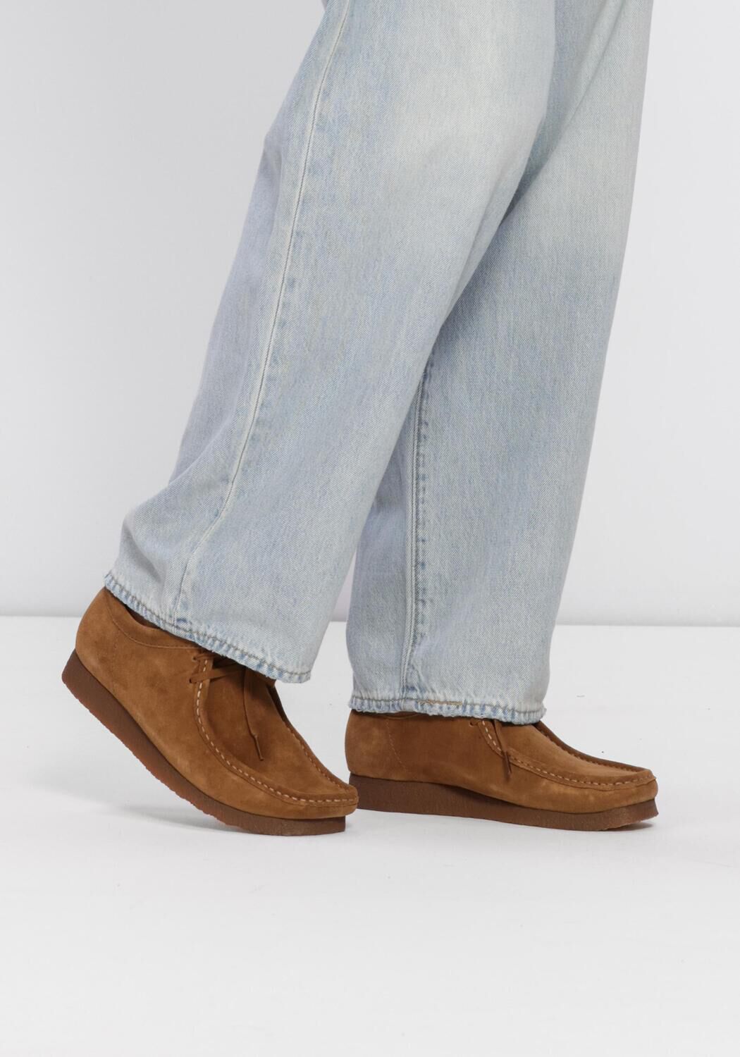 Camel CLARKS ORIGINALS Loafers WALLABEE M - large