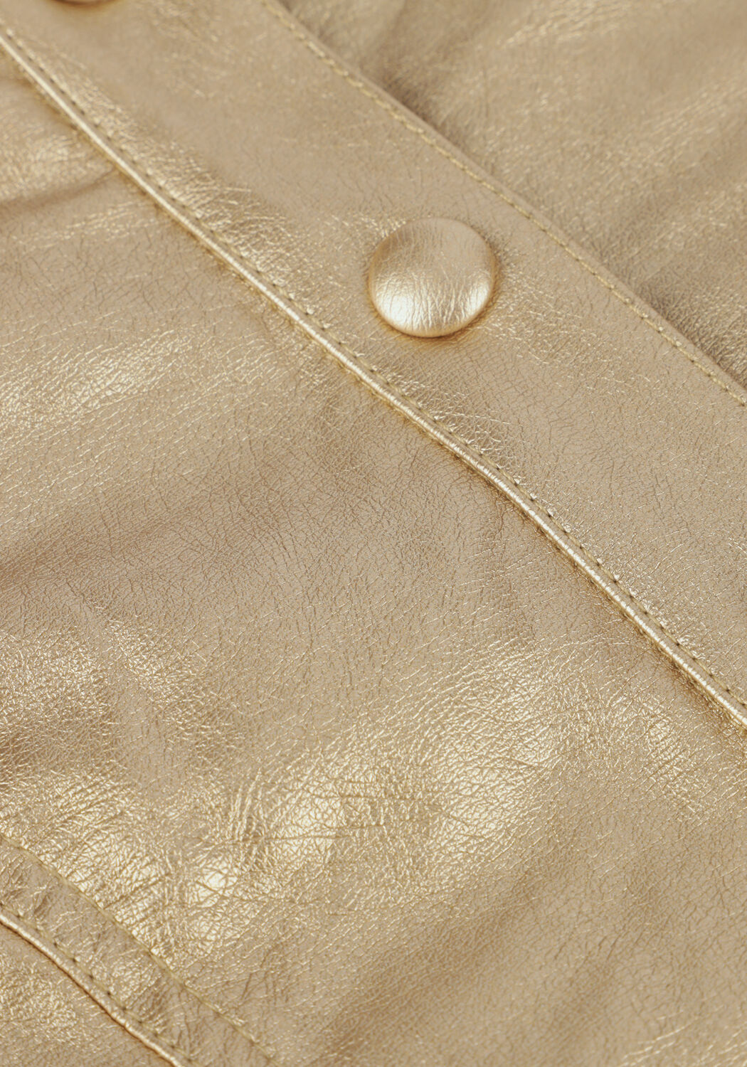 Gouden LIKE FLO Jack FLO LEAHTER JACKET - large